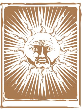 The Tarot Sun clipart