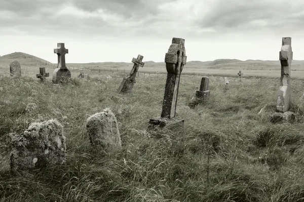 Ürkütücü gravesite — Stok fotoğraf