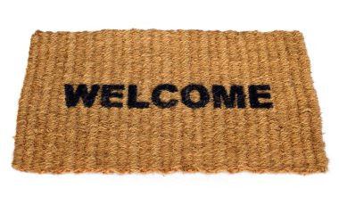 Welcome mat clipart