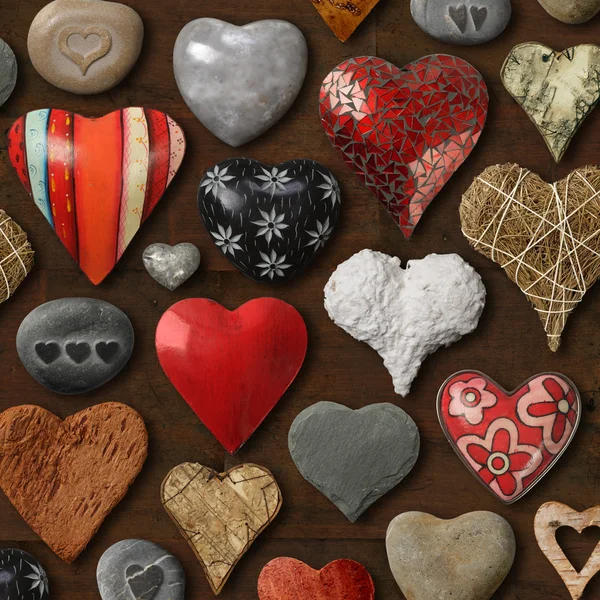 Heart shaped things — Stock Photo, Image