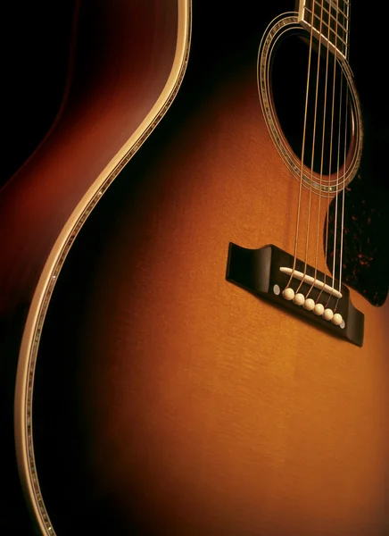 Акустична гітара — стокове фото