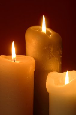 Simple candles clipart