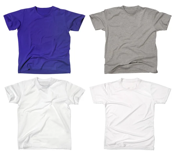T-shirts em branco 2 Fotos De Bancos De Imagens