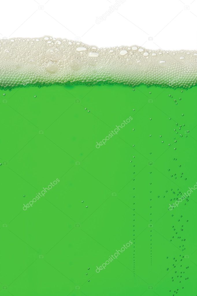 Green beer background