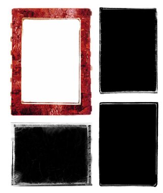 Photo edges and frames 2 clipart