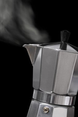 Moka express coffee maker clipart