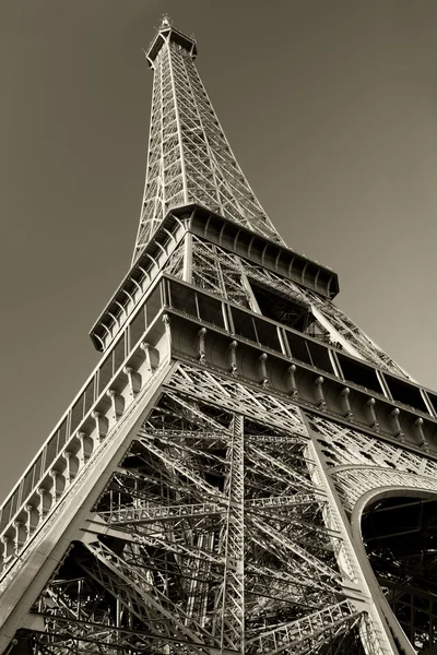 Eiffelturm-Sepia — Stockfoto