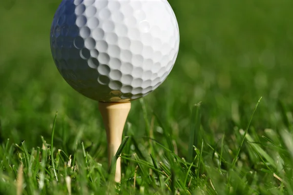 Golf ball and Tee — Stock Photo, Image