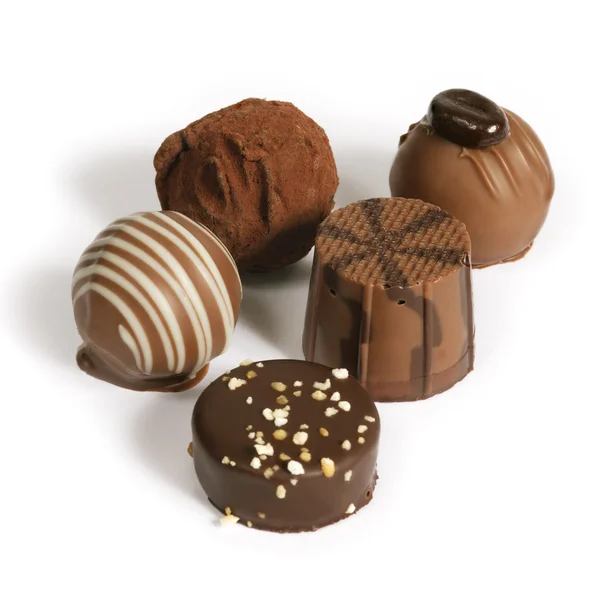 Raccolta di cioccolato — Foto Stock