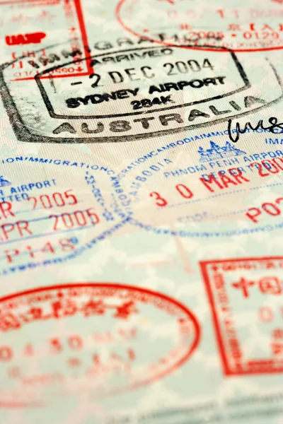 여권 배경 — 스톡 사진