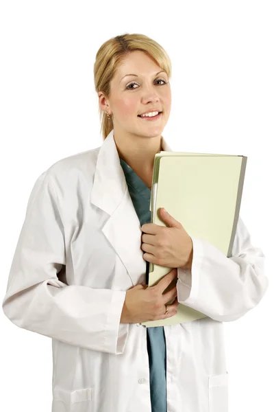 Trabalhadora feminina de cuidados de saúde — Fotografia de Stock
