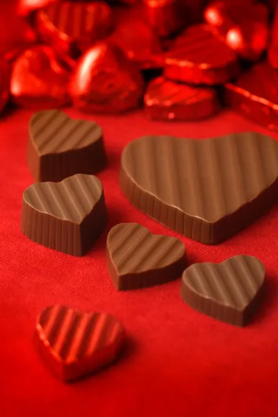 Valentines day chocolates — Stock Photo, Image