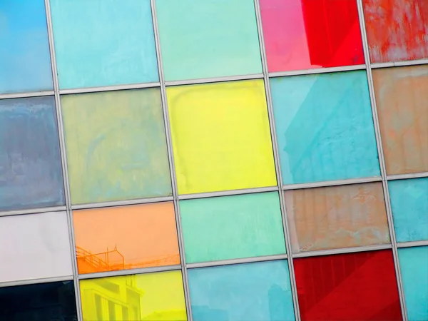 Χρωματιστά παράθυρα — Φωτογραφία Αρχείου