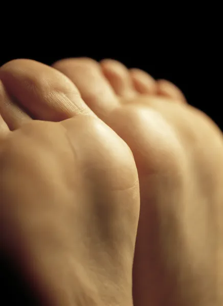 À espera da massagem nos pés — Fotografia de Stock