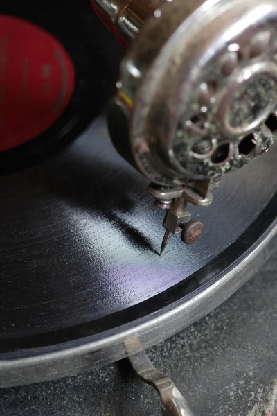 Stary gramofon 2 — Zdjęcie stockowe