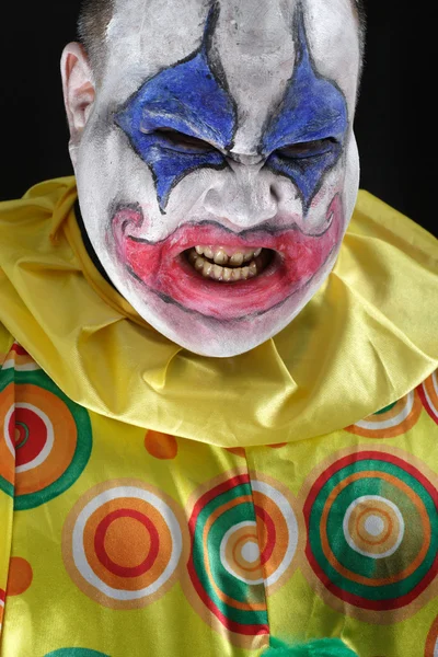 Зло клоун — стокове фото