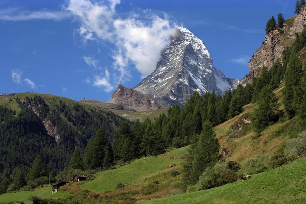 Krajobraz Matterhorn — Zdjęcie stockowe