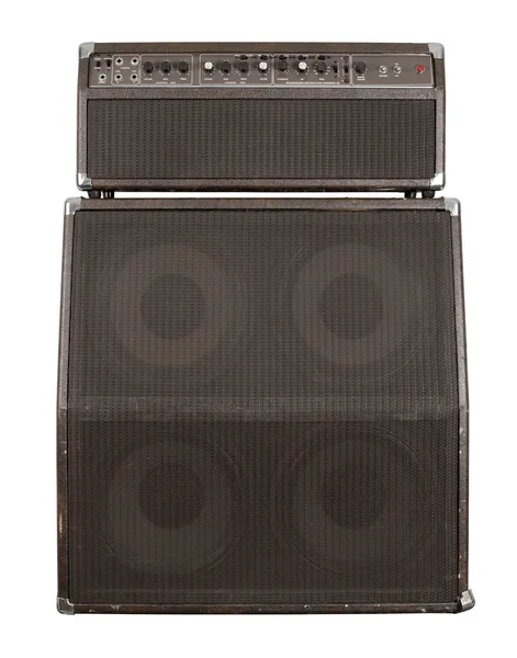 Old guitar amplifier combo — Stock Photo, Image