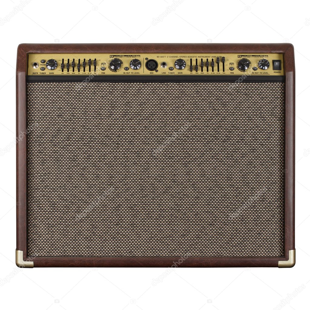Guitar amplifier acoustic