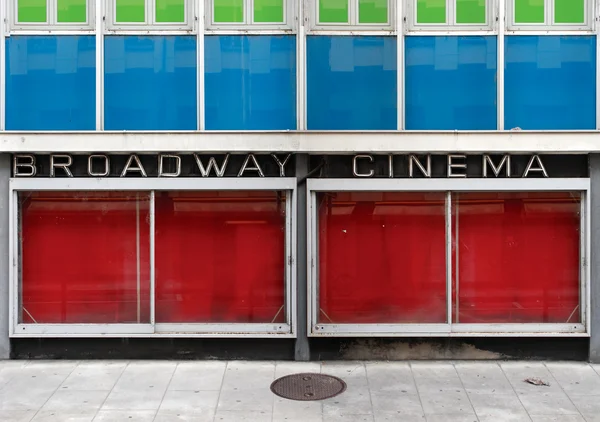 Cinema abandonado — Fotografia de Stock