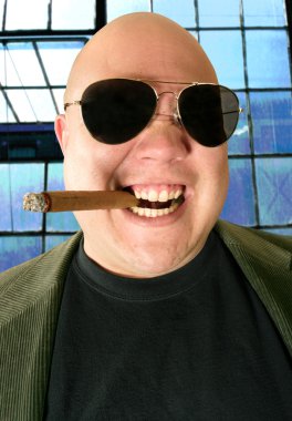 The kingpin portrait clipart