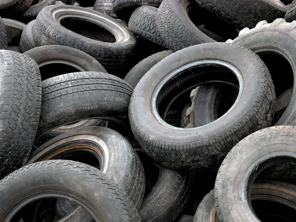 Heap of tires — Stock Photo, Image