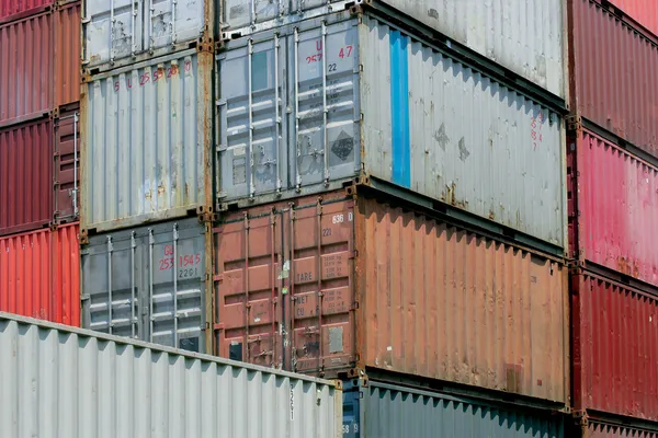 stock image Shipping containers