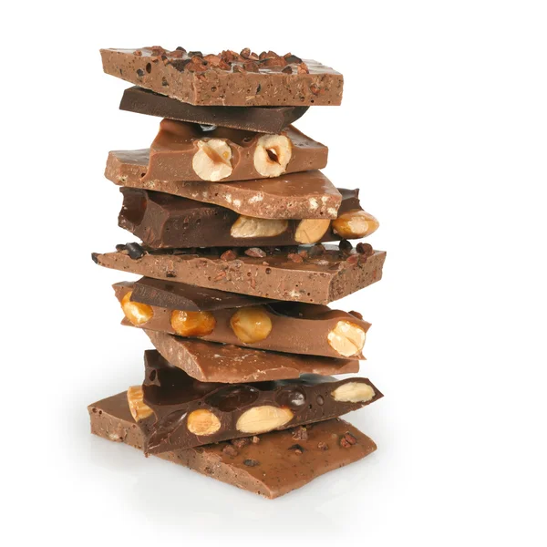 Cioccolato stack — Foto Stock