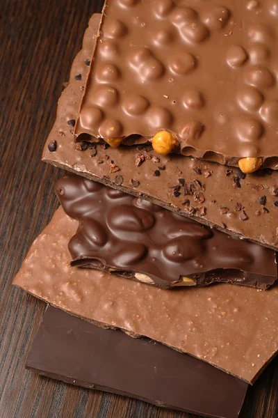 초콜렛 석판 — 스톡 사진