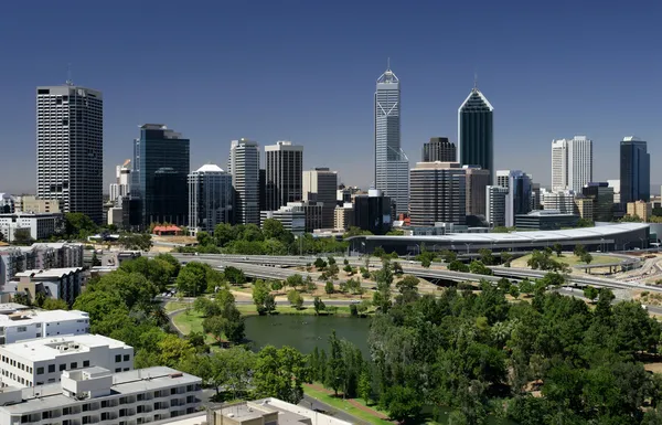 Vista da cidade de Perth — Fotografia de Stock