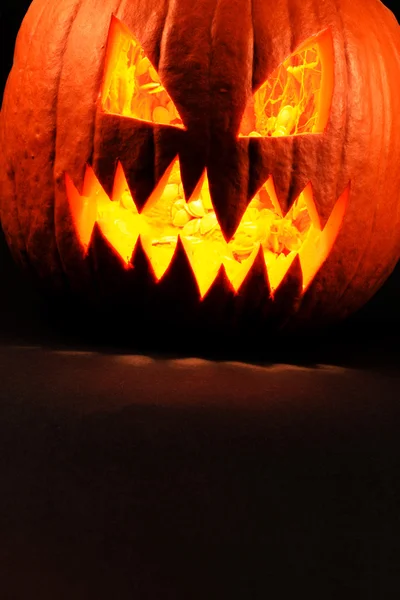 Calabaza espeluznante para Halloween — Foto de Stock