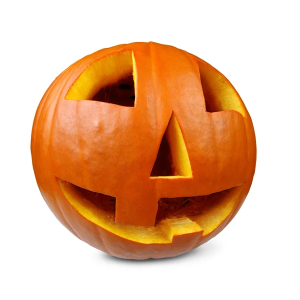 Smiling pumpkin for halloween — Stock Photo, Image