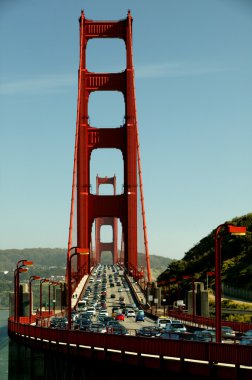 Golden Gate Traffic clipart