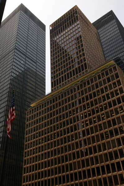 Wolkenkrabbers van newyork — Stockfoto