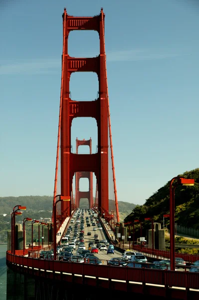 Golden Gate Trafic Images De Stock Libres De Droits