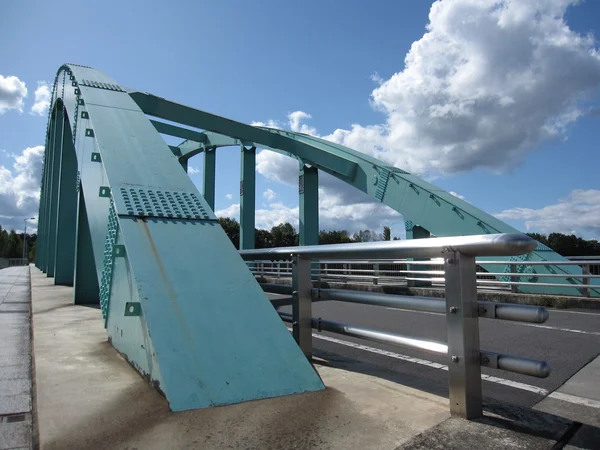 Puente azul — Foto de Stock