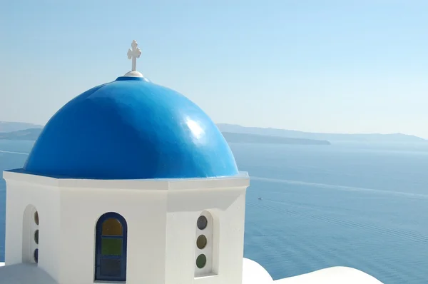 stock image Church in Santorini