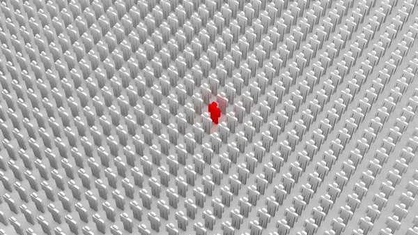 Lider kalabalığın içinde