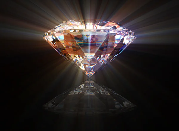 美しいダイヤモンド — ストック写真