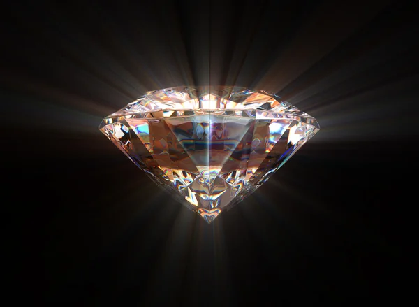 Diamante lindo — Fotografia de Stock