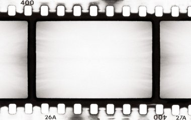 BW film strip clipart