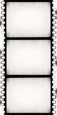 BW film strip clipart