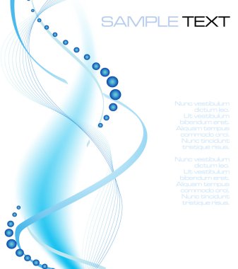 Blue futuristic background clipart