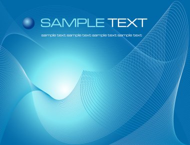 Blue futuristic background clipart