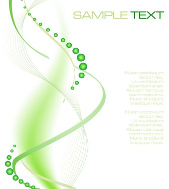 Green futuristic background clipart