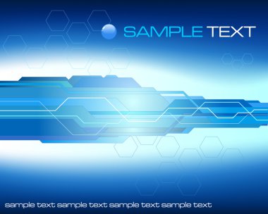 Abstract futuristic background clipart