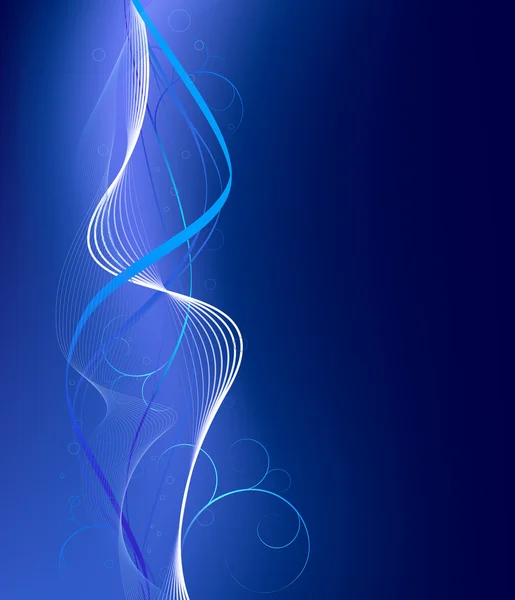 Синій футуристичний фон — стоковий вектор