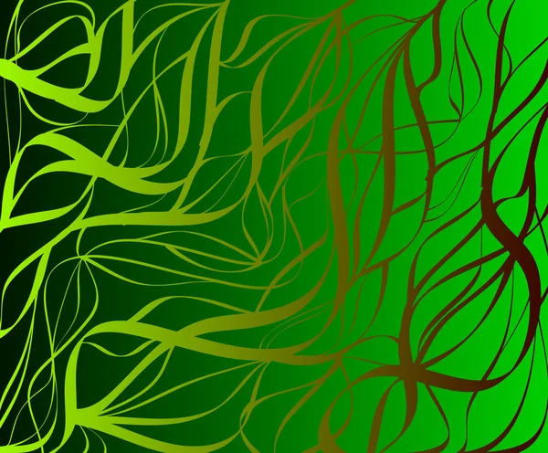 พื้นหลังสีเขียวอักษร — ภาพเวกเตอร์สต็อก