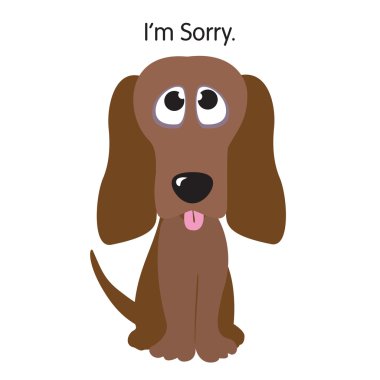 I'm Sorry. clipart