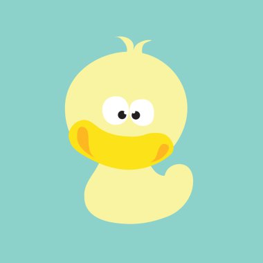 Quacked-Up Duck clipart